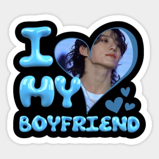 Kpop BTS Jungkook I love My Boyfriend Sticker